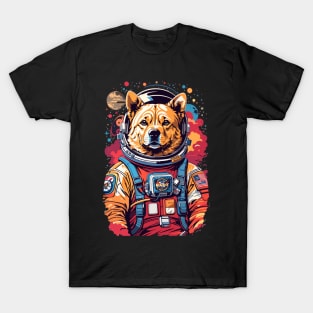 Astro Dog On a Mission to the Stars T-Shirt